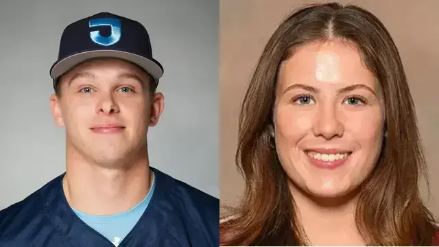 Lucas Hampel and Ellie Ward