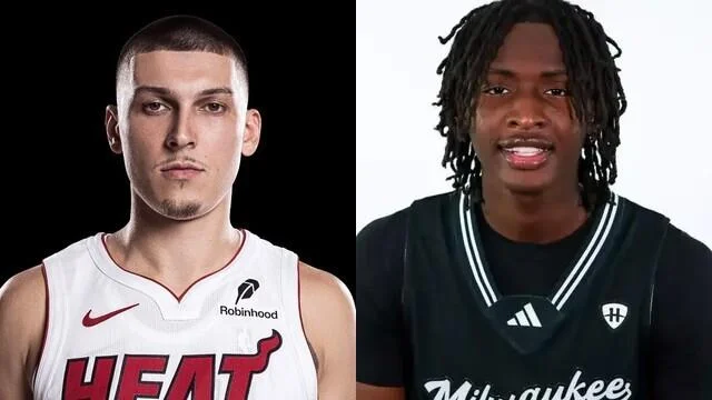 Tyler Herro and Sekou Konneh