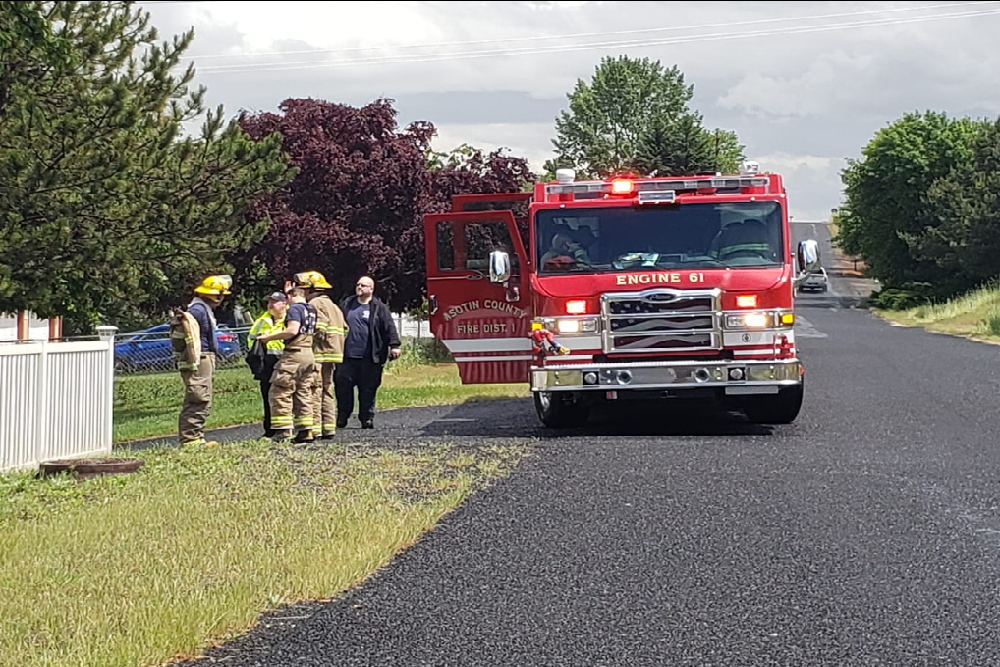 Clarkston Heights Home Damaged by a Lightning Strike
