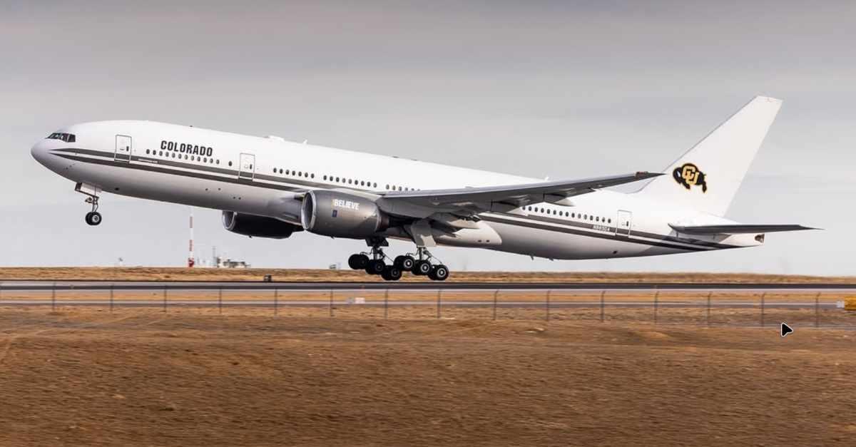 University of Colorado, Boulder Boeing 777-200 University of Colorado, Boulder Boeing 777-200