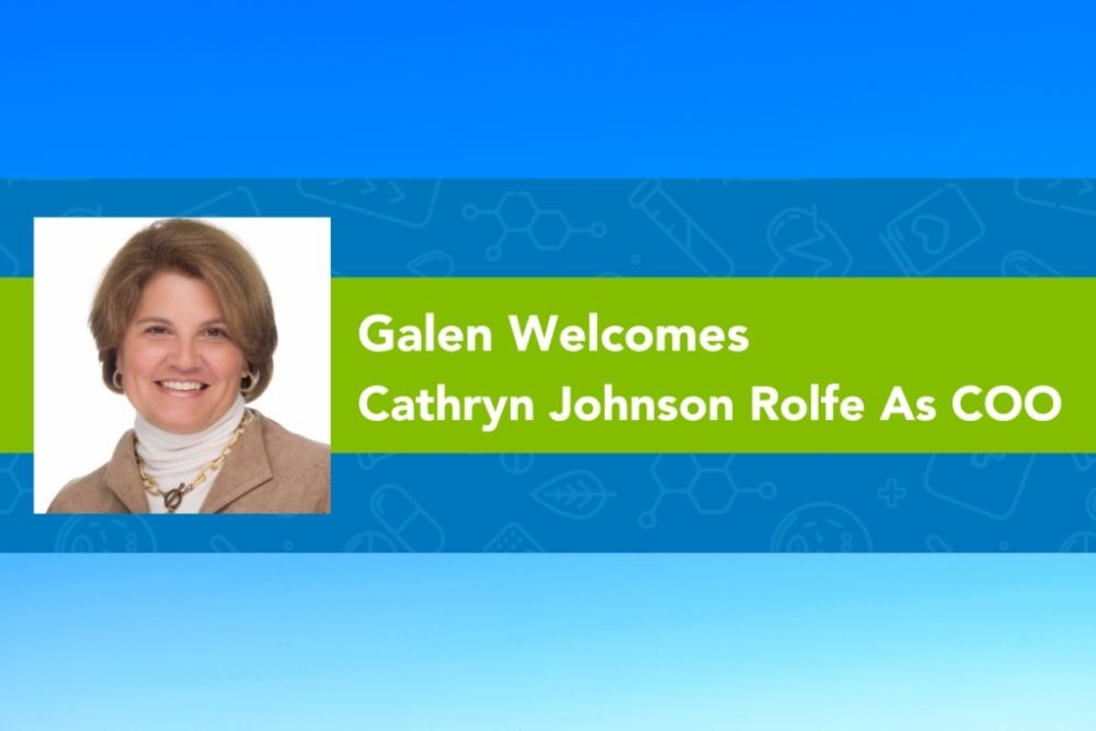 Galen Welcomes Cathryn Johnson Rolfe As Chief Operating Officer