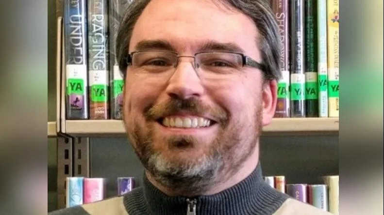Joe Davies, Library Director at Burlington Public Library