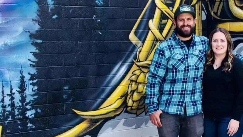 Larami and Ryan Sandlin, founders of Dark Sky Brewing Company