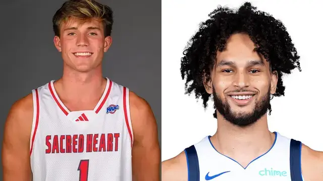 Griffin Barrouk and Dereck Lively II