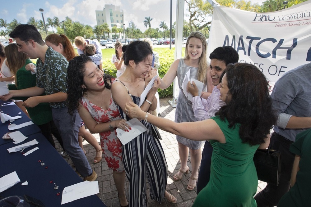 FAU’S soon-to-be Doctors ‘Match’ amid Florida’s physician shortfall FAU’S soon-to-be Doctors ‘Match’ amid Florida’s physician shortfall