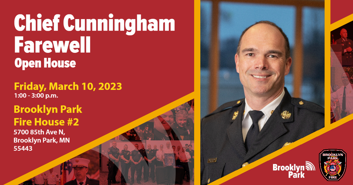 Congratulations to Fire Chief T. John Cunningham