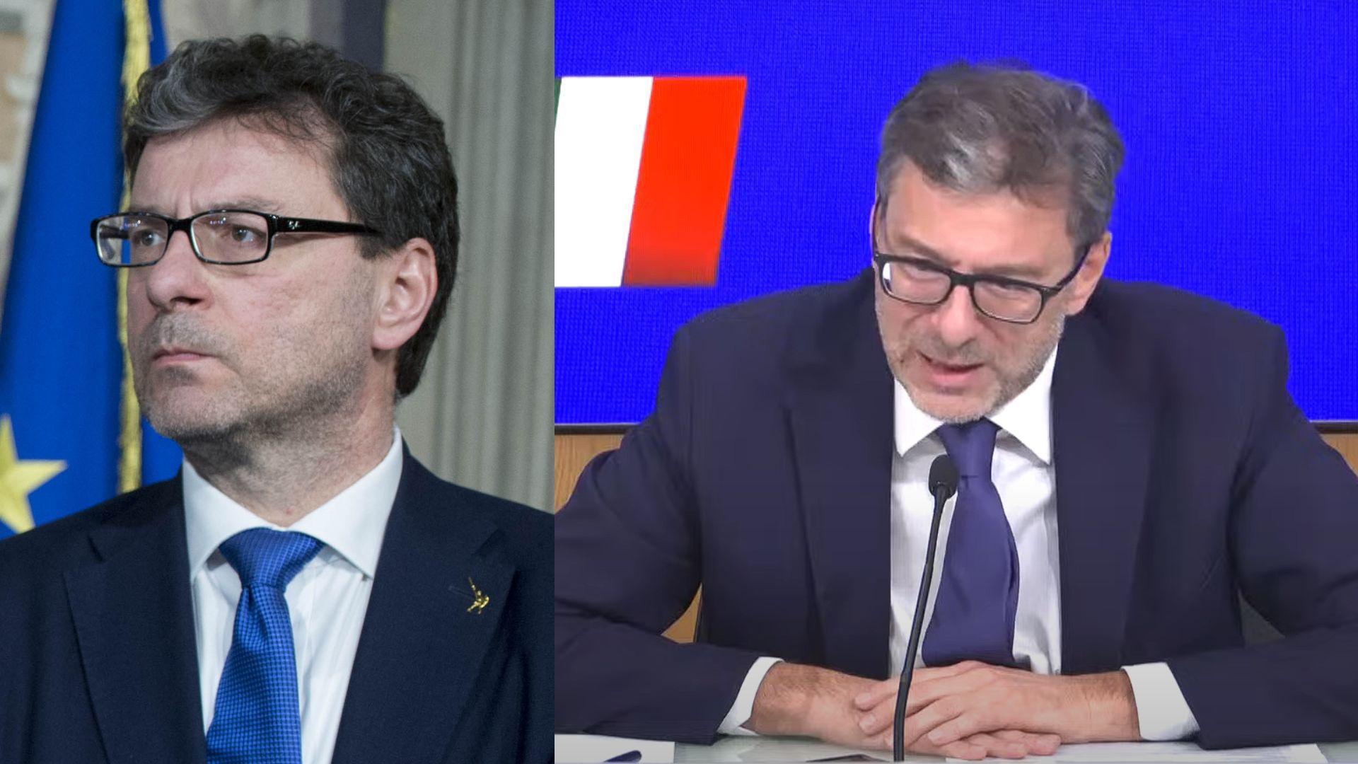 Giancarlo Giorgetti, Italian Minister of Economy and Finance