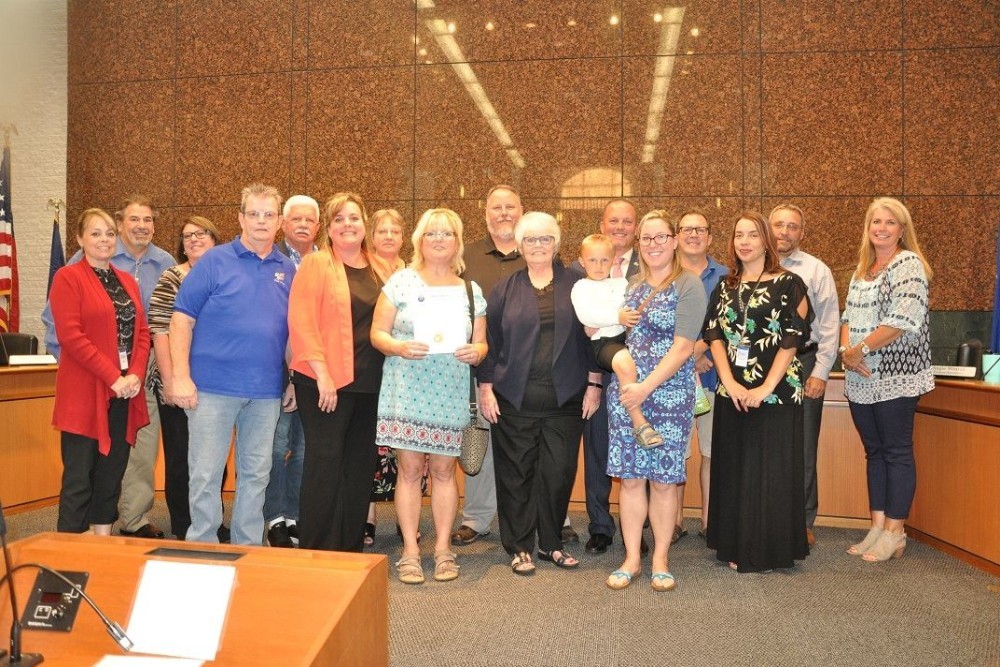 CITY OF TAYLOR: Late clerk honored for service to the City of Taylor