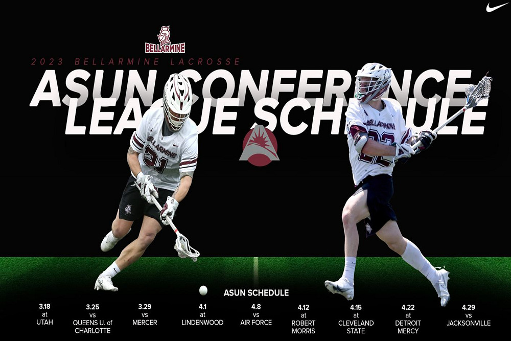ASUN releases 2023 lacrosse schedule