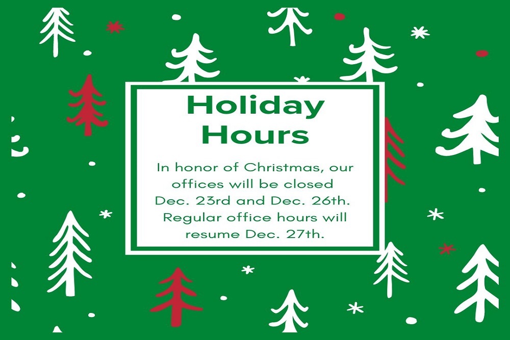 City of Webster Groves – Christmas Holiday Hours