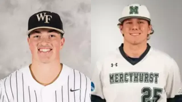 Which former Erie County Times area high school standouts will be in action on Sunday, May 11?