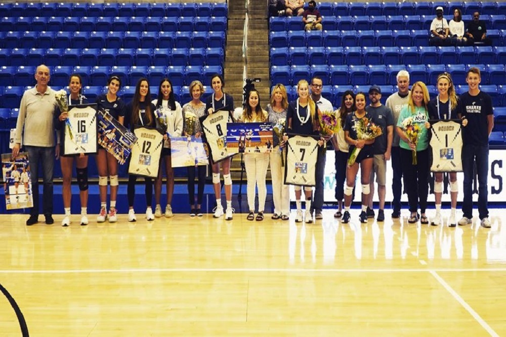 #22 Sharks Honor Senior Class, Sweep Panthers