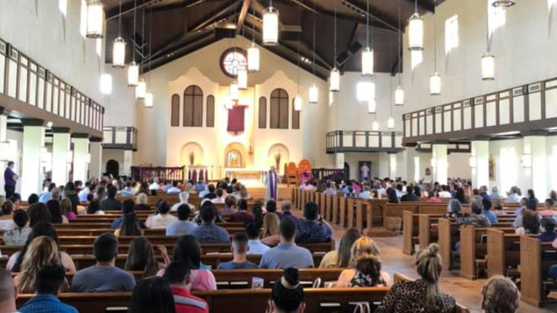 Monsignor Robert Smith of St. Patrick Catholic Church recently encouraged parishioners to lean not on their own understanding, but to align their will with that of God through faith. Monsignor Robert Smith of St. Patrick Catholic Church recently encouraged parishioners to lean not on their own understanding, but to align their will with that of God through faith.