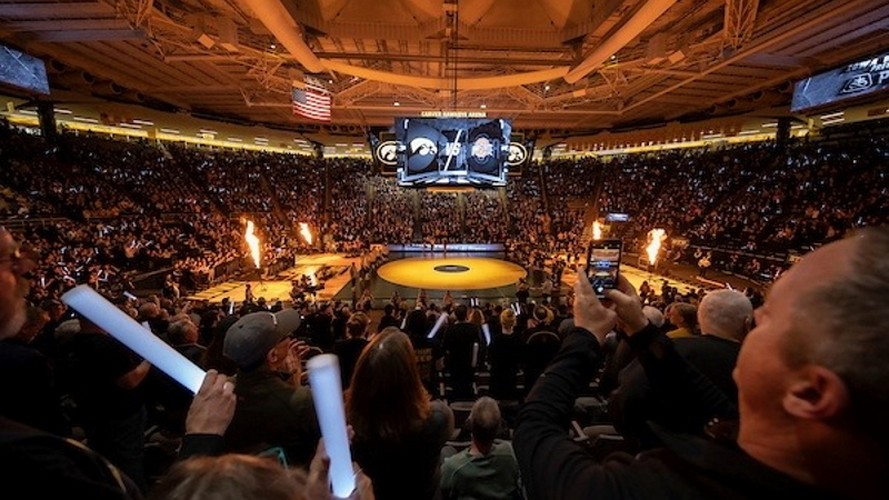 ‘Same goal, different team’: Iowa wrestling team won against Army instead of wrestling Oregon State