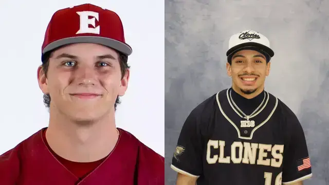 Who are the former high school athletes from Somerset County area competing during the week of Monday, Feb. 16?