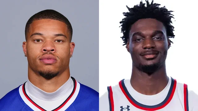 Taron Johnson and Xavion Brown Taron Johnson and Xavion Brown