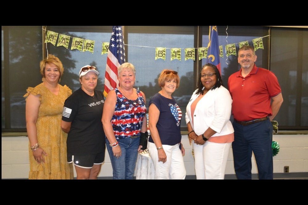 Woodman Life Donates Flags