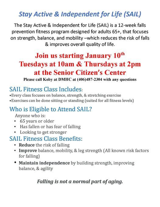 Daniels Memorial Healthcare Center: Fall Prevention Fitness Program Daniels Memorial Healthcare Center: Fall Prevention Fitness Program
