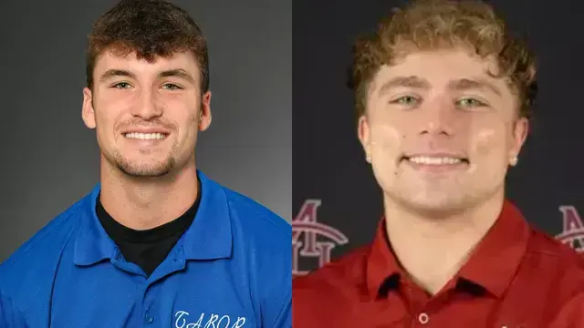 Who are the former high school athletes from North Central Kansas area competing during the week of Monday, Aug. 31?