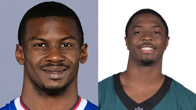 Quinyon Mitchell and Sam Franklin Jr.