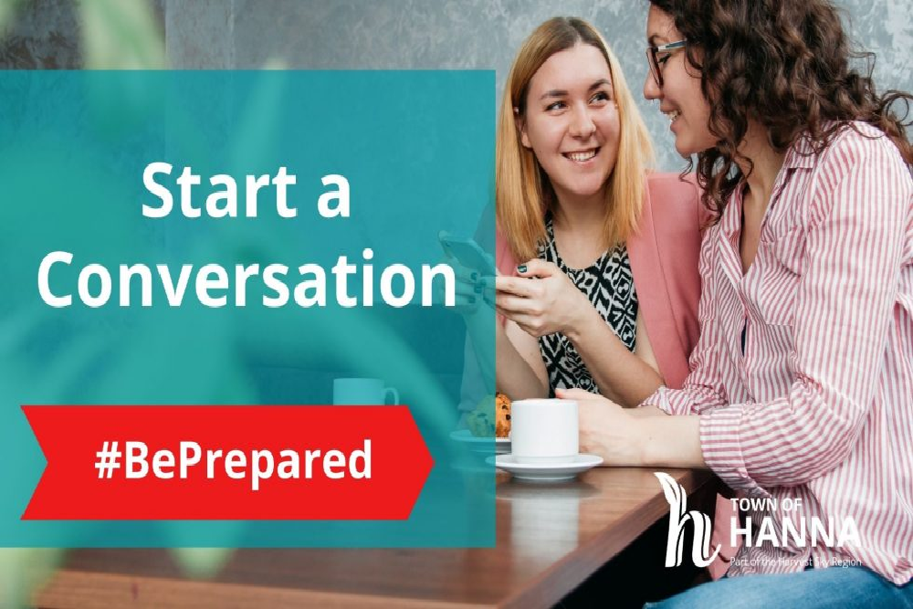 Start a Conversation – #BePrepared Start a Conversation – #BePrepared