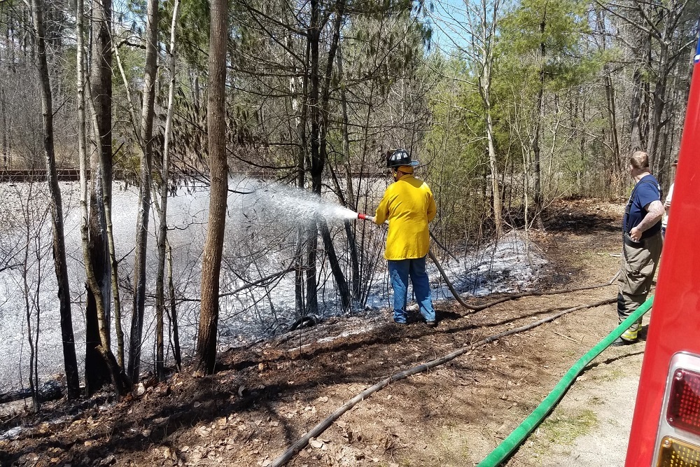 North Yarmouth Fire Rescue North Yarmouth Tank 53, UTV-58, and Service 54 was dispatched to 160 Milliken Road for a permitted burn that had gotten away from the property owner