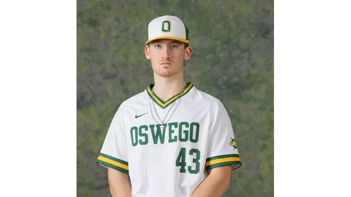 Former Vestal Senior High School standout Thomas Contrata played on Saturday, May 17 in hopes of reaching the NCAA Division III Baseball Championship