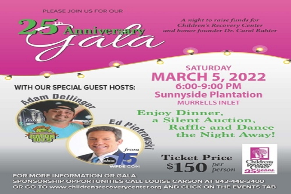 Georgetown County Chamber of Commerce: Children’s Recovery Center 25th Anniversary Gala!