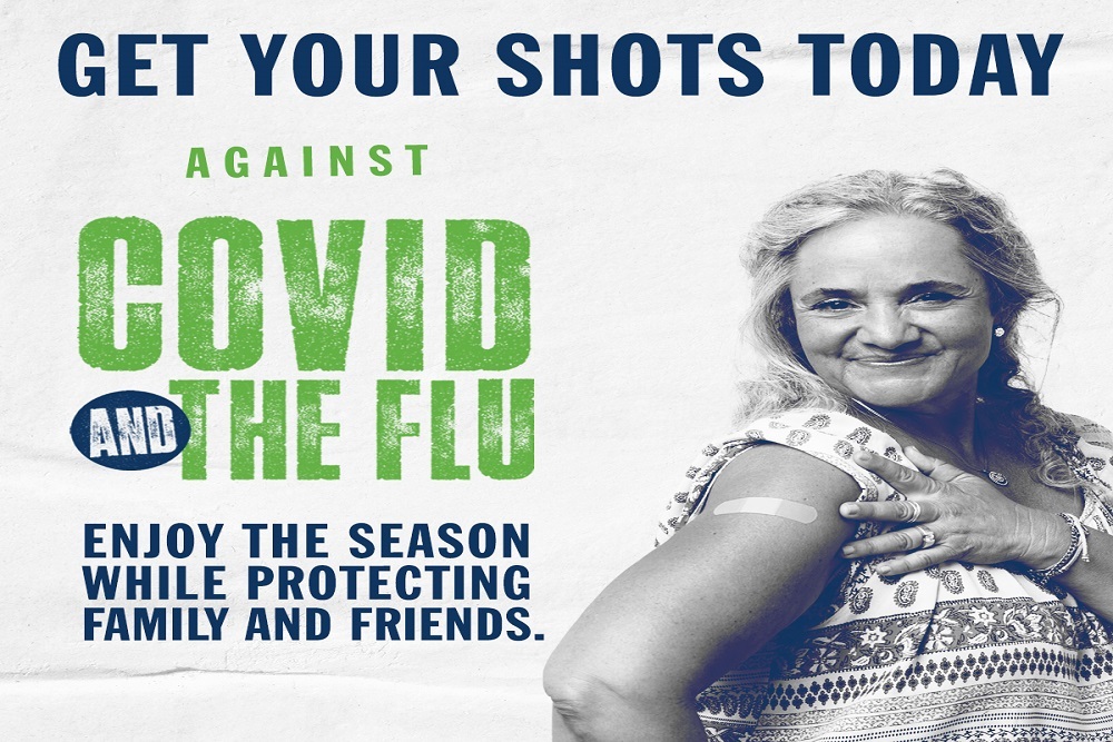 Getting vaccinated is the first and most important step in protecting against flu and COVID-19