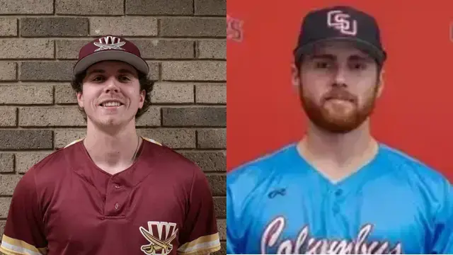 Which former South Dayton News area high school standouts will be in action on Sunday, April 6?