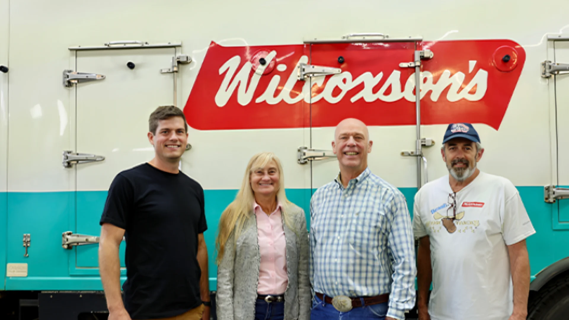 Gov. Gianforte visiting the Wilcoxson’s production facility in Livingston - Provided Photo
