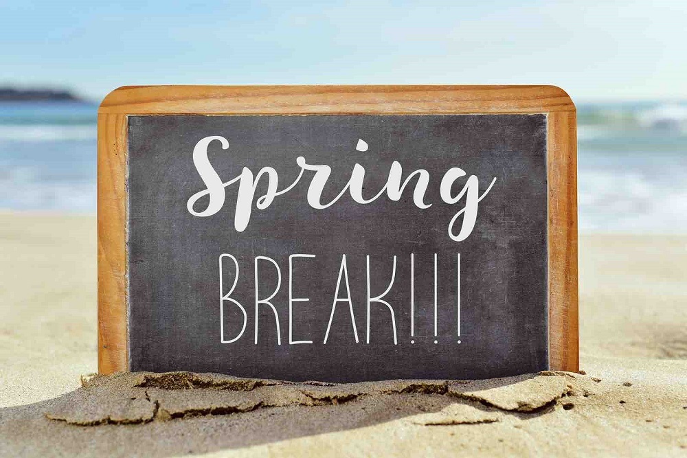 Spring Break — No School to be held March 21