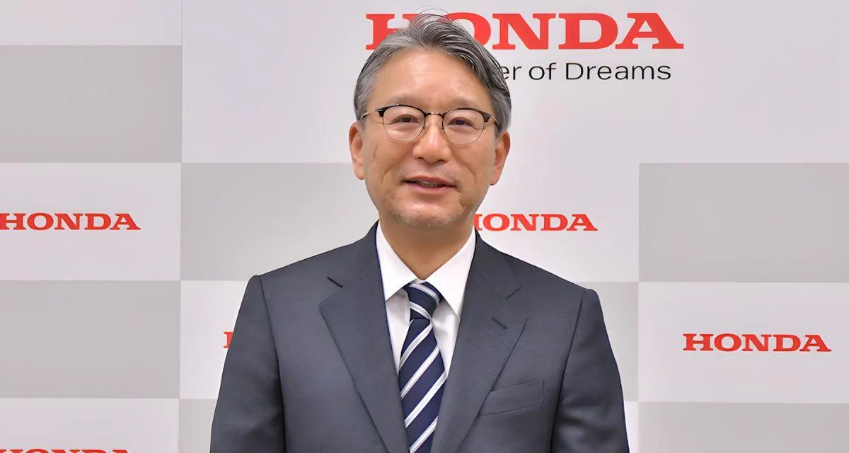 Toshihiro Mibe, CEO of Honda Toshihiro Mibe, CEO of Honda
