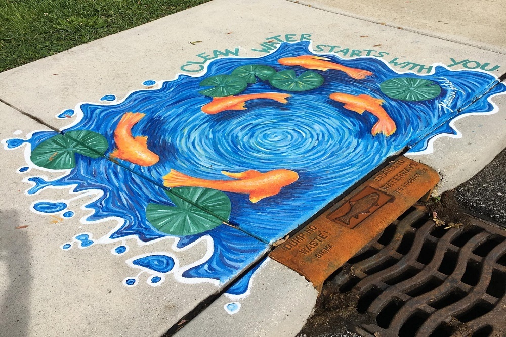 Public Art Commission Seeks Volunteers for Storm Drain Art Pilot Program