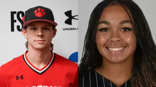 Which former Fairfield Reporter area high school standouts will be in action on Tuesday, April 8?