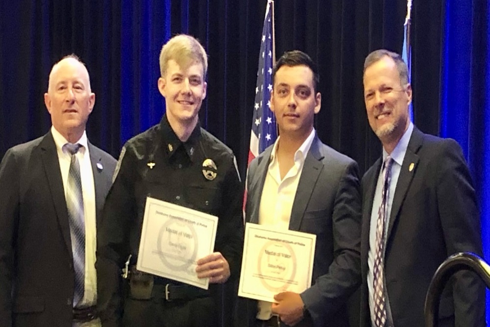 Oklahoma County Sheriff’s Office Congratulations Deputy Dillon Pettus for being Awarded the “Medal of Valor”