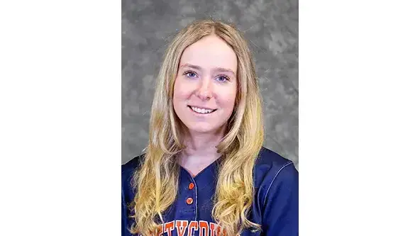 Former Trinity Hall standout Emma Rokoszak played on Thursday, May 22 in hopes of reaching the NCAA Division III Softball Championship