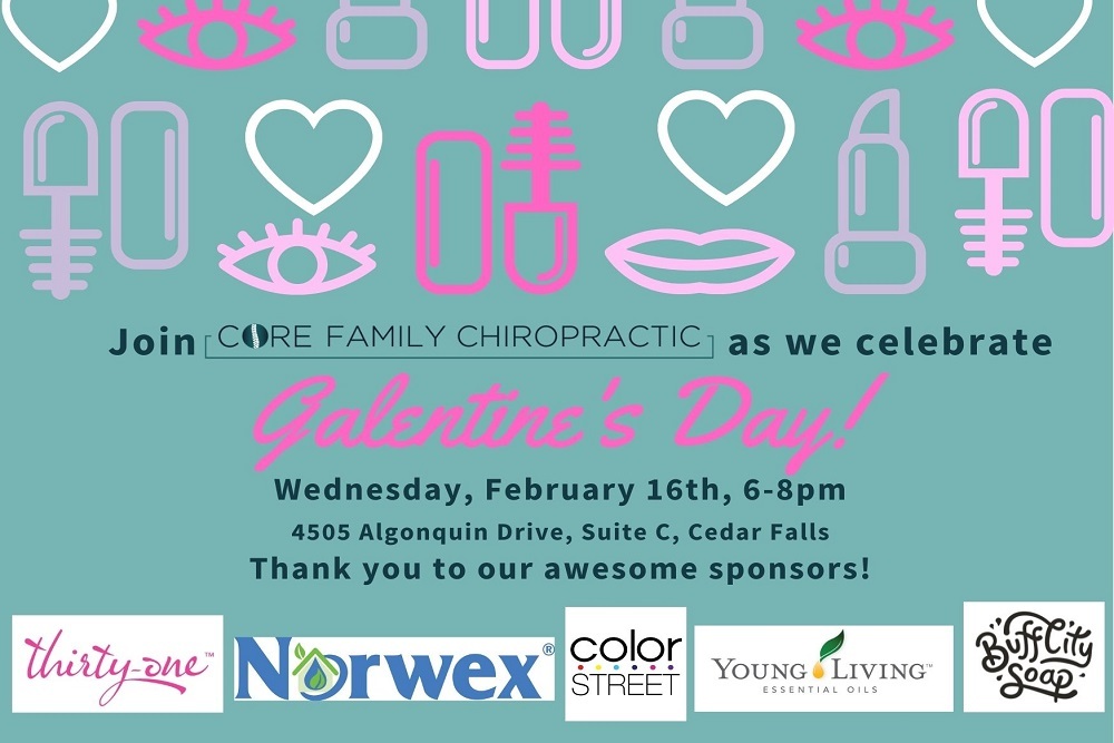 Galentine’s Day! Hosted by Core Family Chiropractic on Feb 16