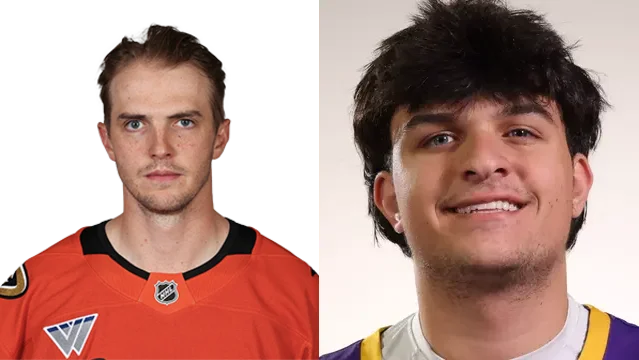 Jayden Fakhouri and Troy Terry