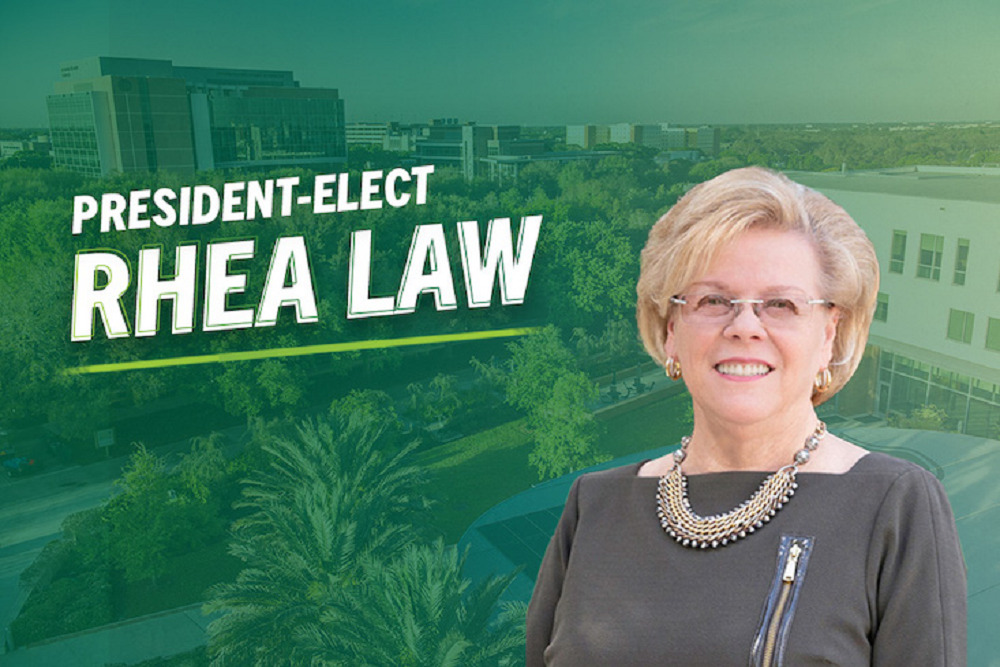 Rhea Law selected as University of South Florida president-elect