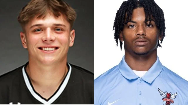 Which former North New Castle News area high school standouts will be in action on Tuesday, April 8?