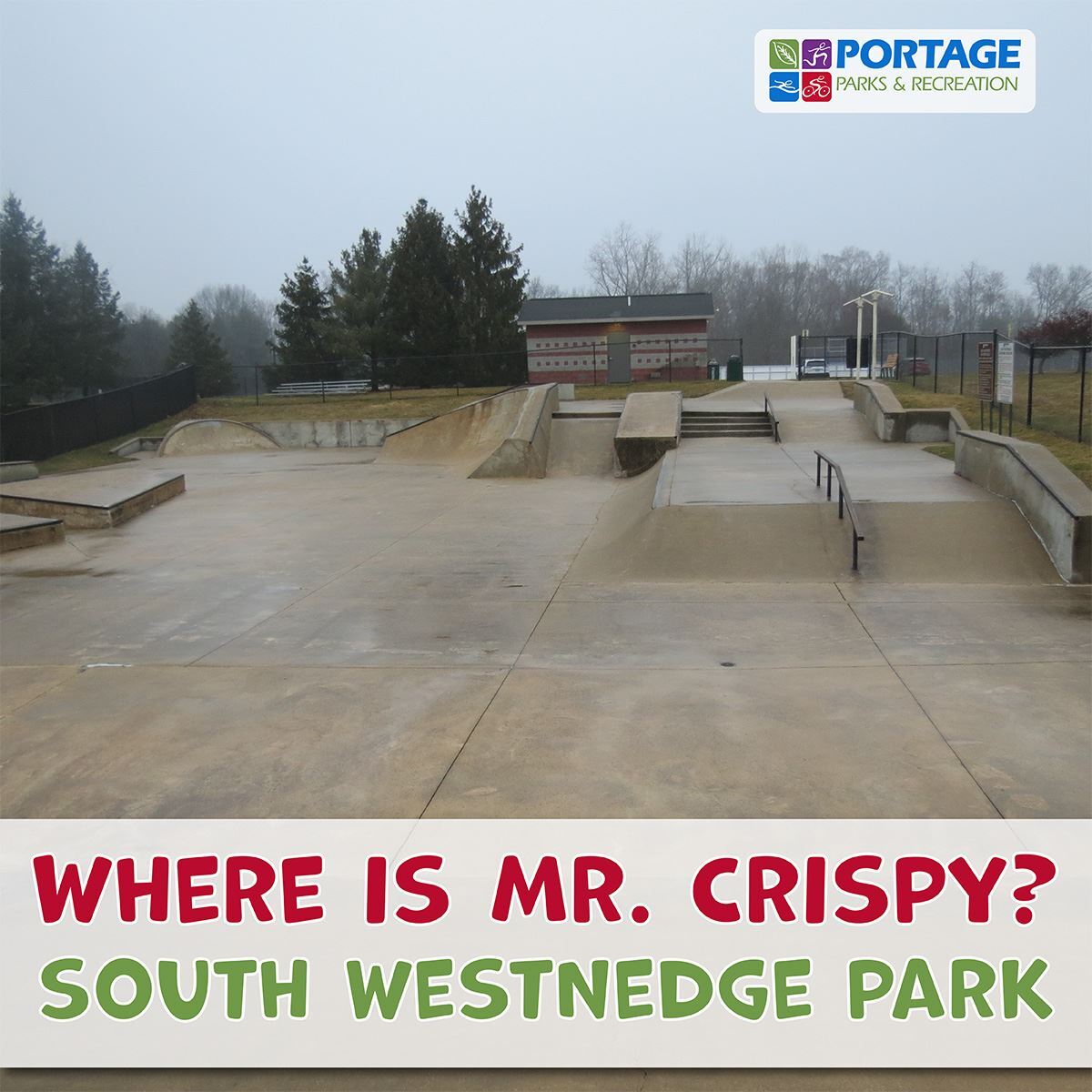 Where Is Mr. Crispy? He’s At South Westnedge Park!