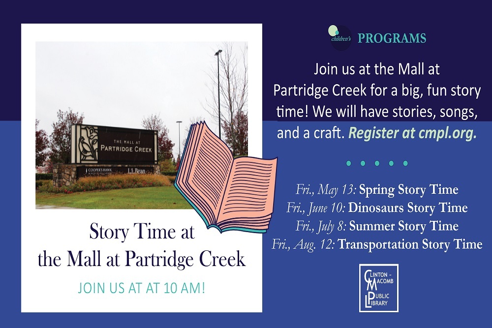 Story Time at the Mall at Partridge Creek