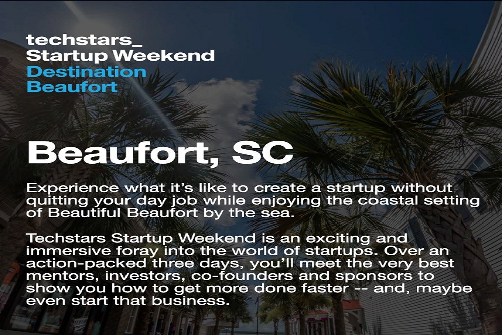 Techstars Startup Weekend is coming to Beaufort