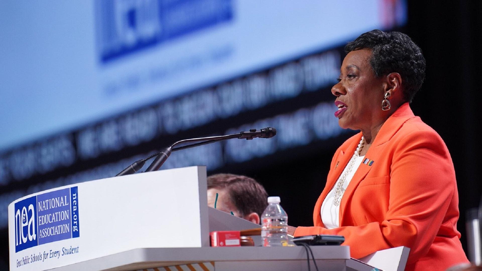 Becky Pringle, President of NEA - x.com