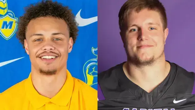 Who are the former South Ohio area high school standouts competing in the week of Monday, Sept. 7?