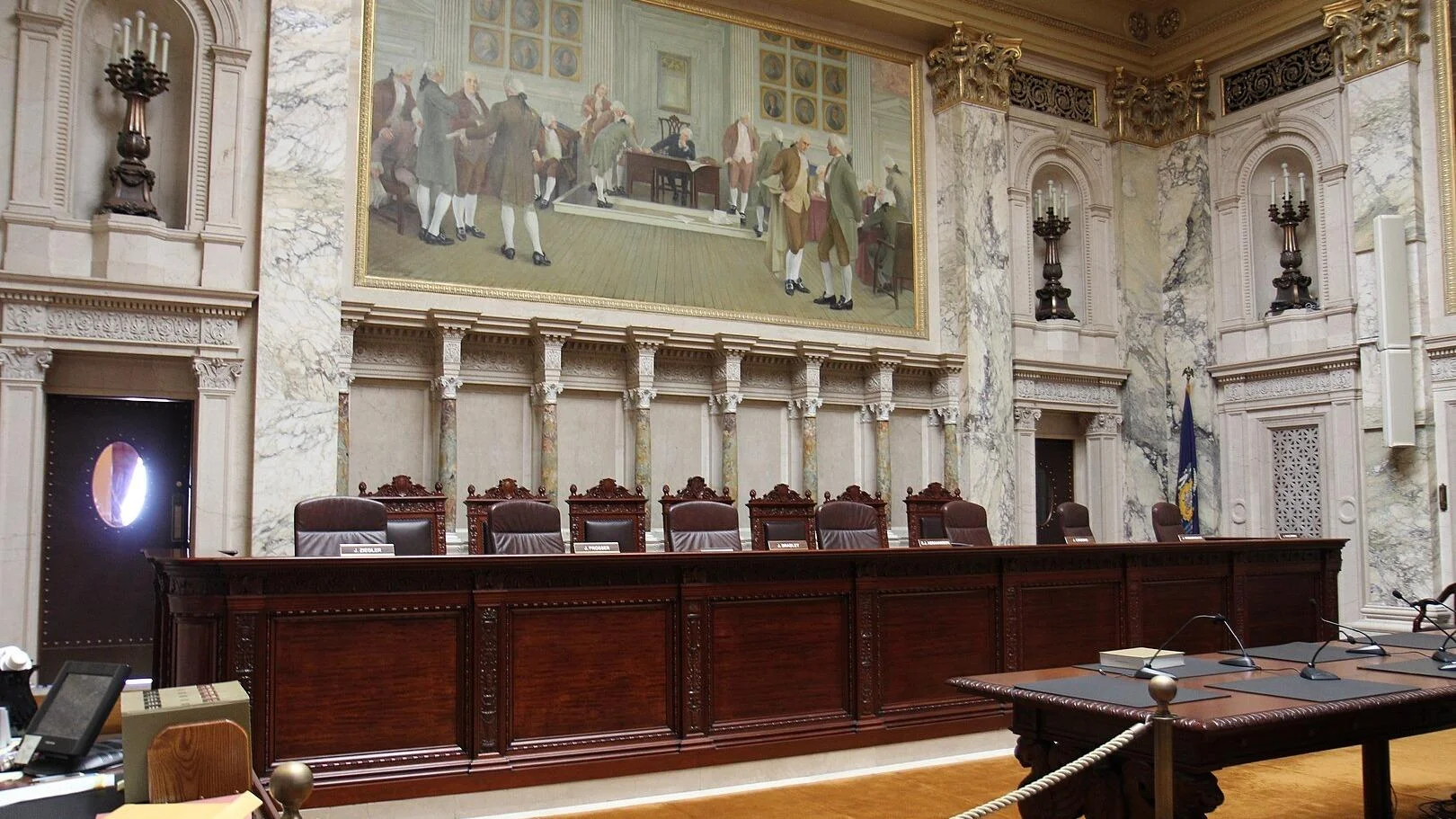 Wisconsin Supreme Court Courtroom
