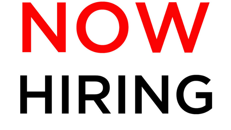 Now hiring!
