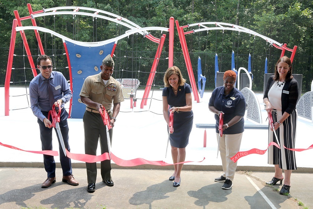 Prince William Department of Parks, Recreation and Tourism Opens Warrior Challenge Course at Locust Shade Park