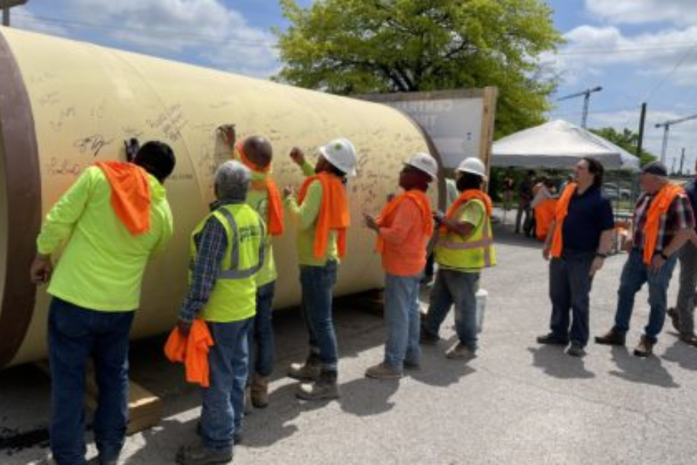 Brasfield & Gorrie Celebrates Construction Milestones at Central Wastewater Treatment Plant Brasfield & Gorrie Celebrates Construction Milestones at Central Wastewater Treatment Plant